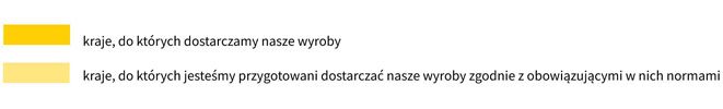 kraje do których dostarczmy wyroby